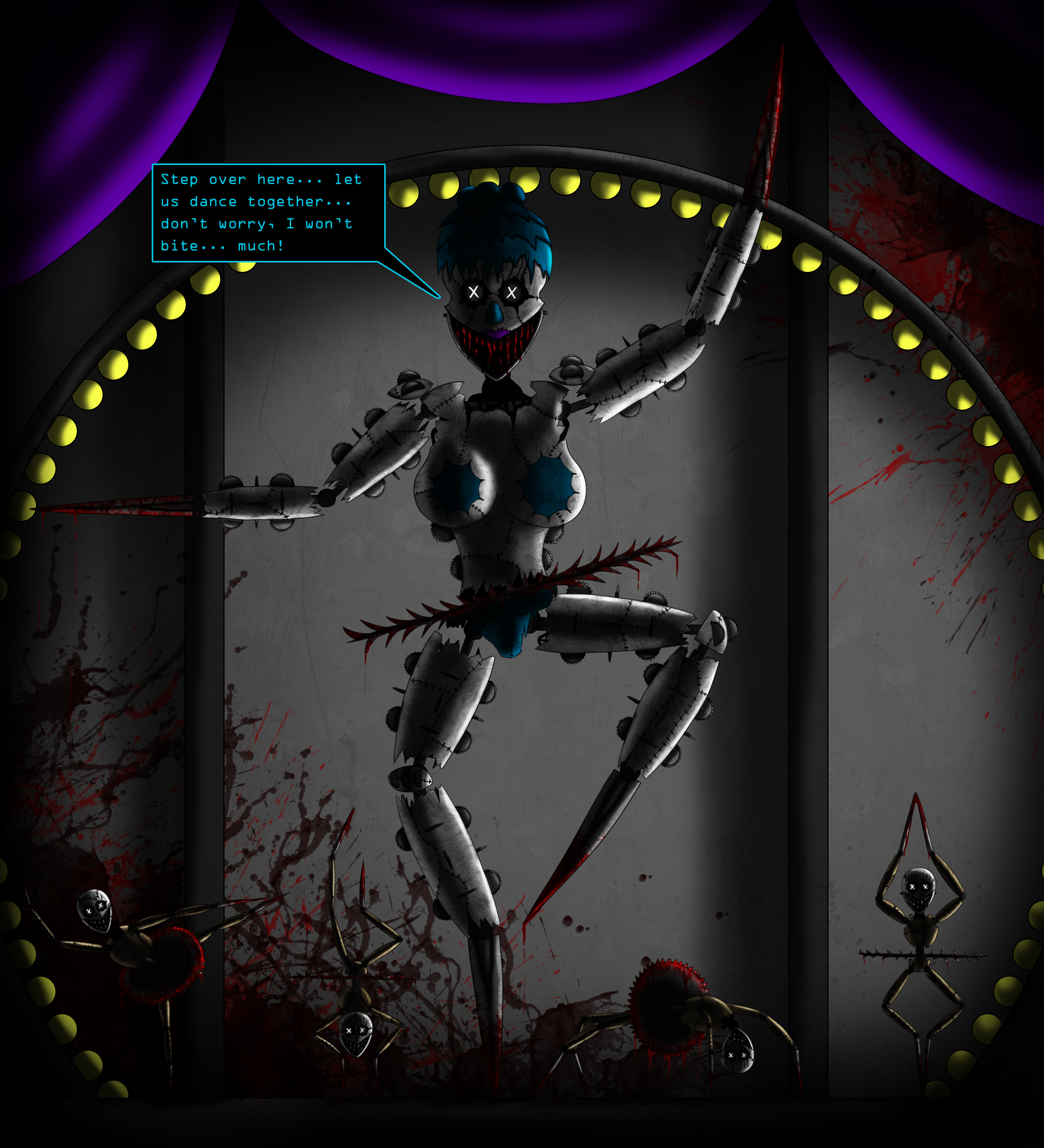 Slasher Ballora : r/fivenightsatfreddys