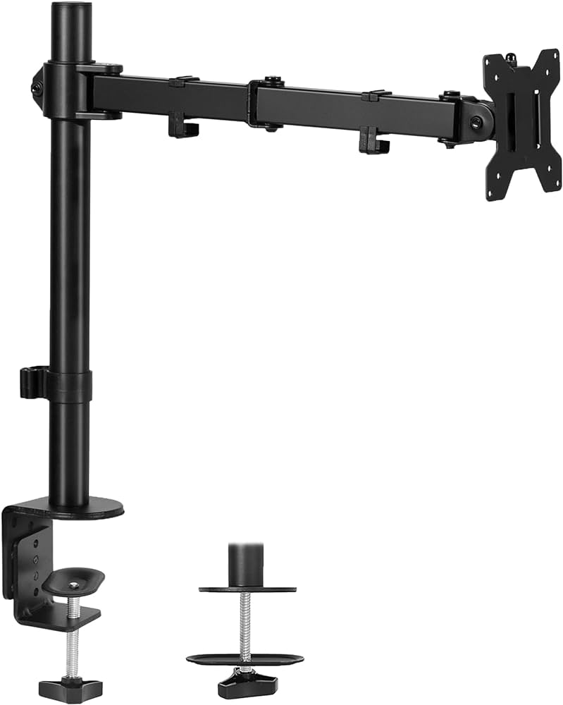 Amazon.com: VIVO Single Monitor Arm Desk Mount, Holds Screens up ...