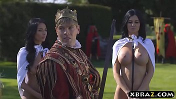 King fucks his busty slutty servants Jasmine and Anissa - XVIDEOS.COM