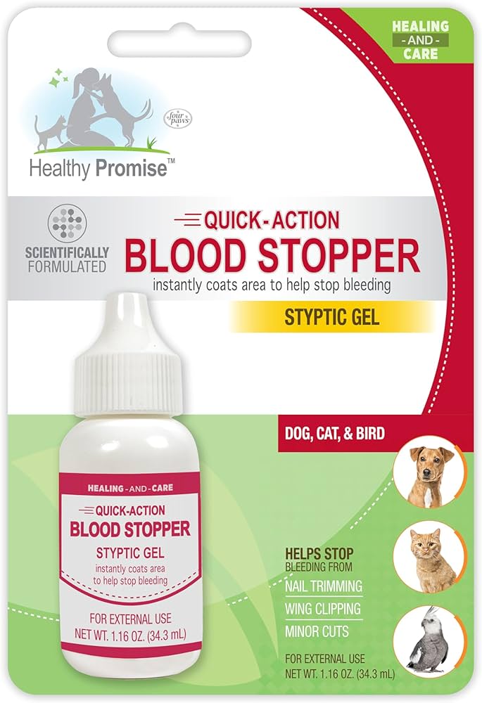 Amazon.com: Four Paws Healthy Promise Pet Blood Stopper Gel 1.16 ...