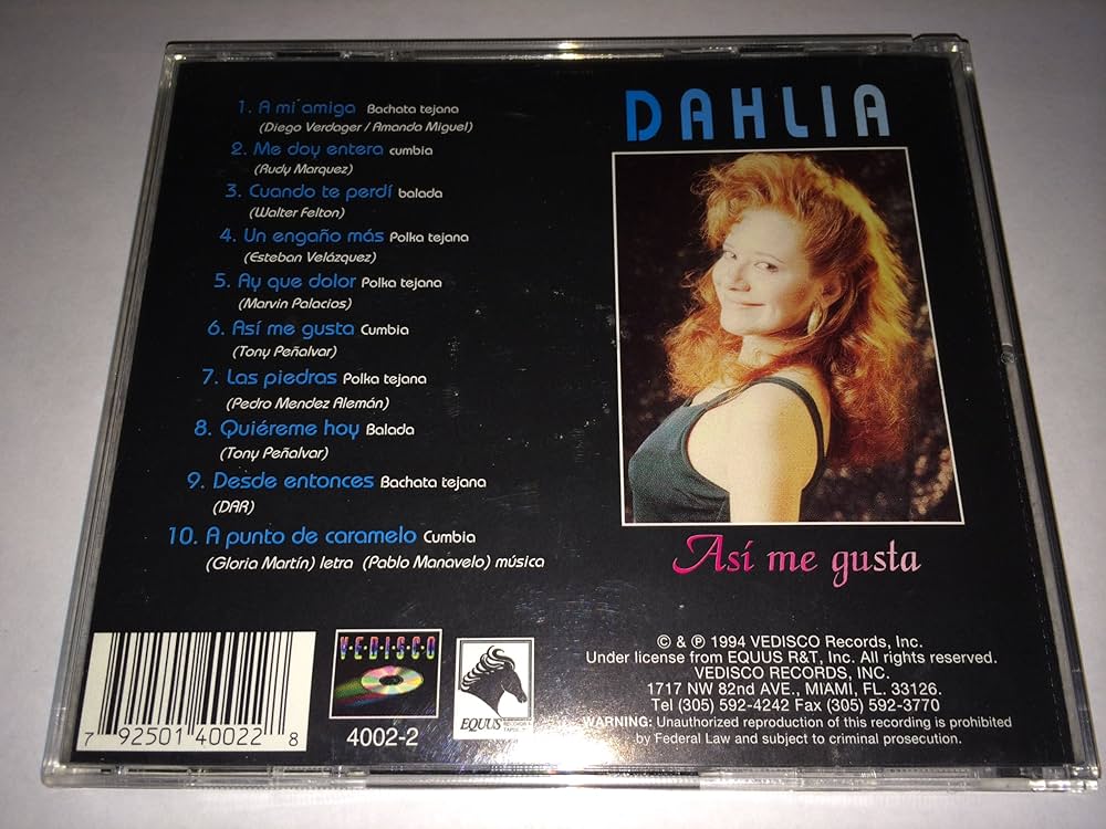 Dahlia - Asi Me Gusta - Amazon.com Music