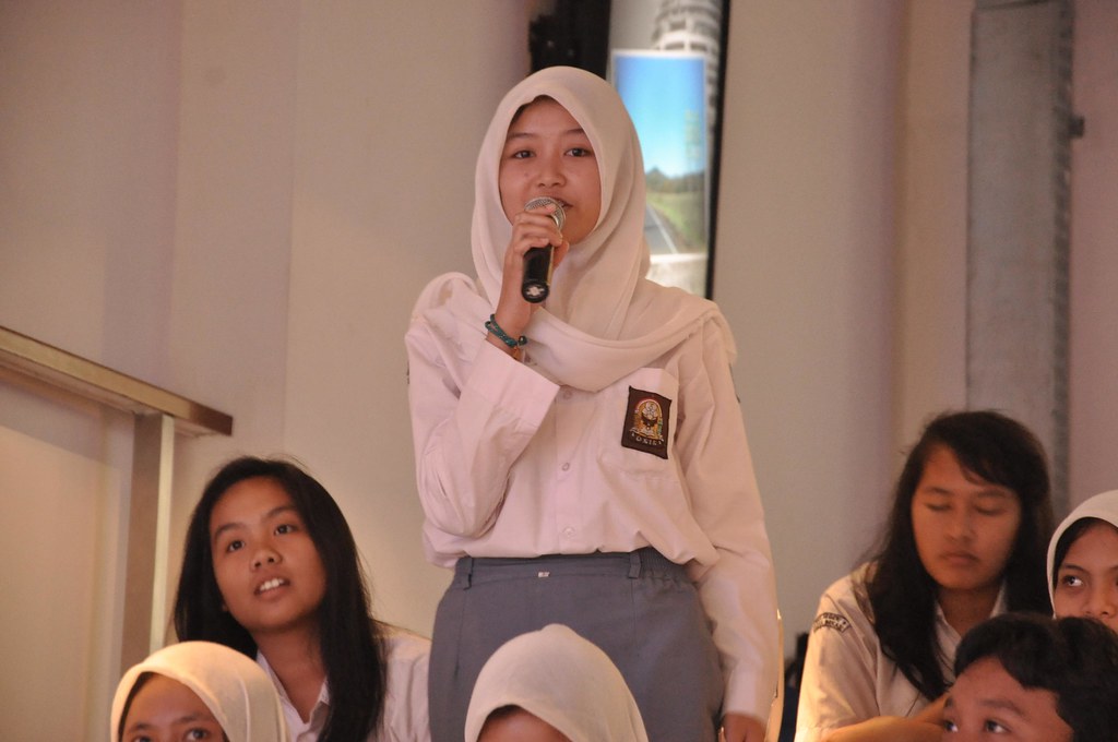 School Visit SMAN 9 Bekasi | The @america center | Flickr