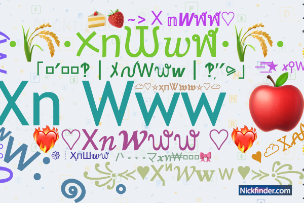 Nicknames for XnWww: Xn Www 🍎