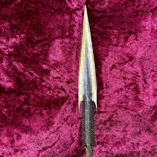 Armoury Antiques and Militaria: Ref: XXX - Antique African Spear Head.