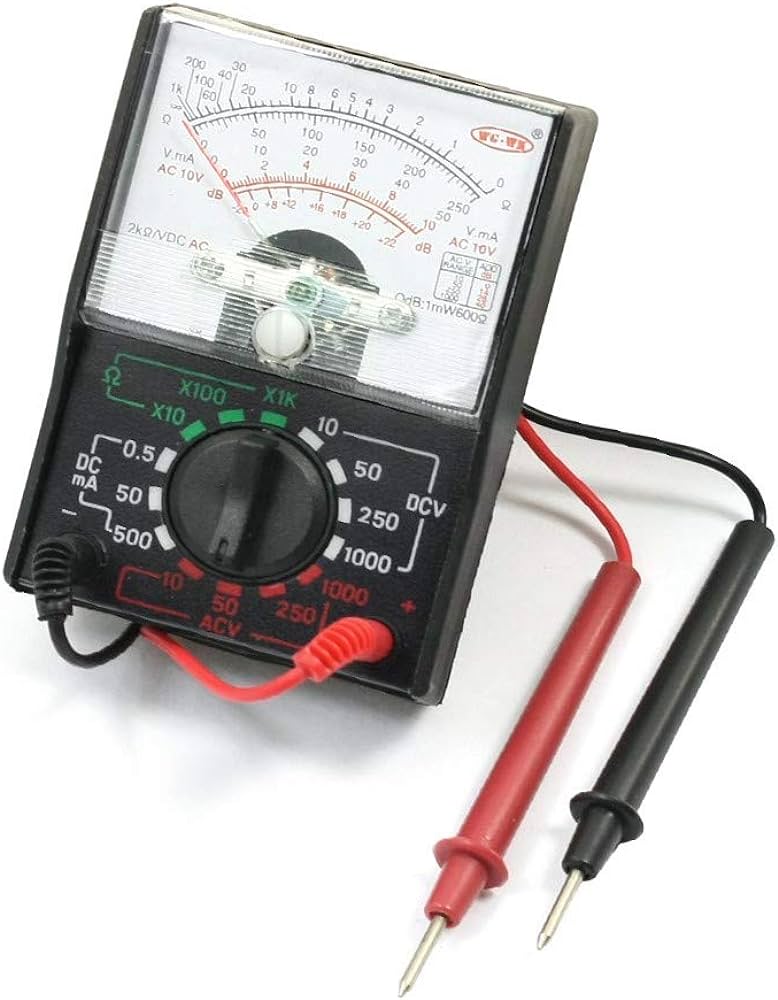 Amazon.com: New Lon0167 MF-110A Ammeter Featured Volt Ohm Analog ...