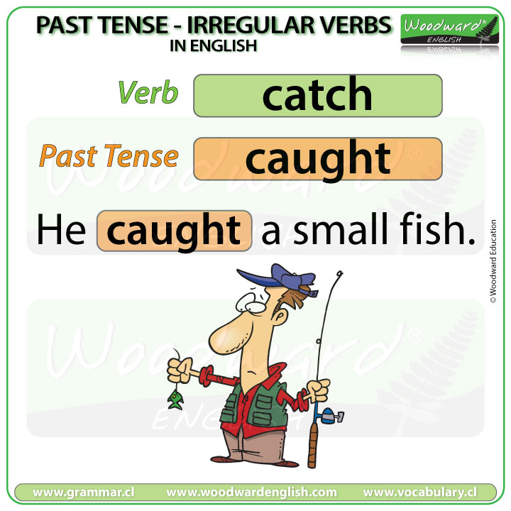 Past Tense of CATCH in English - English Grammar Lesson