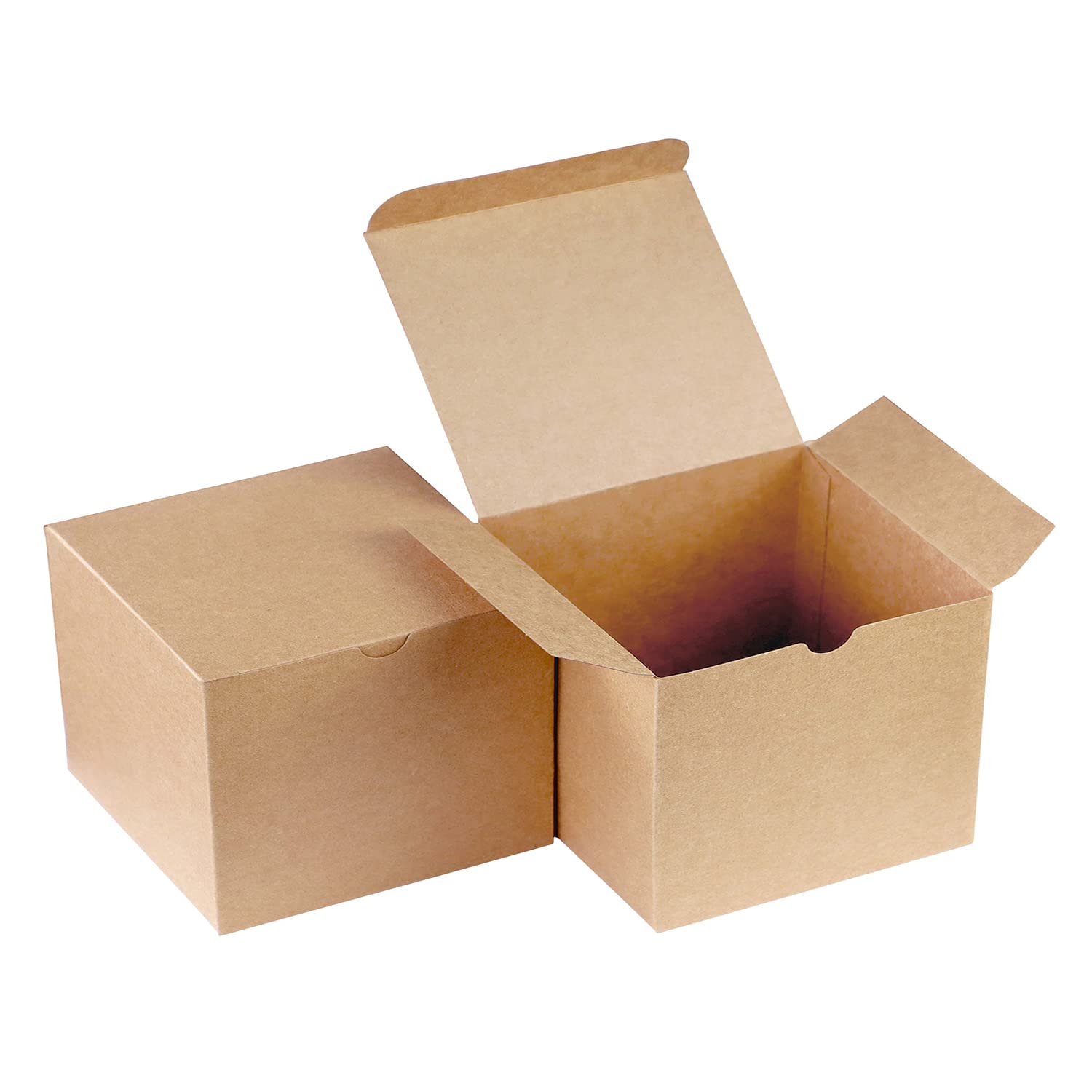 Amazon.com: Xxcxpark 30 PCS Brown Kraft Gift Boxes 5x5x3.5, Party ...