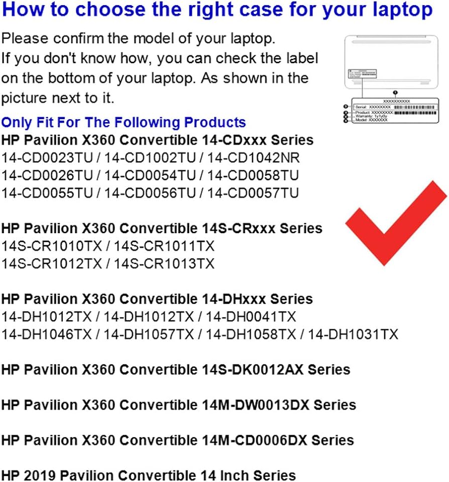 Amazon.com: Honeymoon Case Cover for HP Pavilion X360 Convertible ...