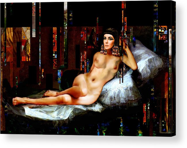 Cleopatra Nude Acrylic Print by Karine Percheron-Daniels - Fine ...