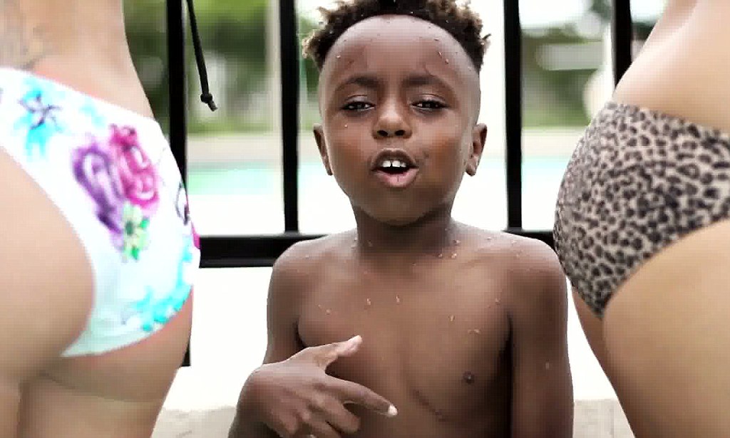 Six-year-old Albert Roundtree Jnr's raunchy video for single Booty ...