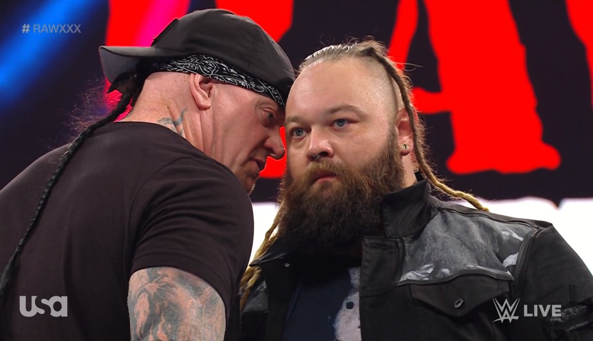 The Undertaker Returns as “American Bad Ass” During WWE Raw XXX ...