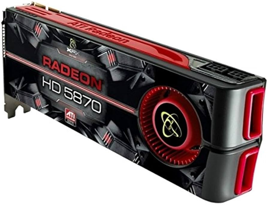 Amazon.com: XFX ATI Radeon HD 5870 XXX 1 GB DDR5 2DVI/HDMI ...