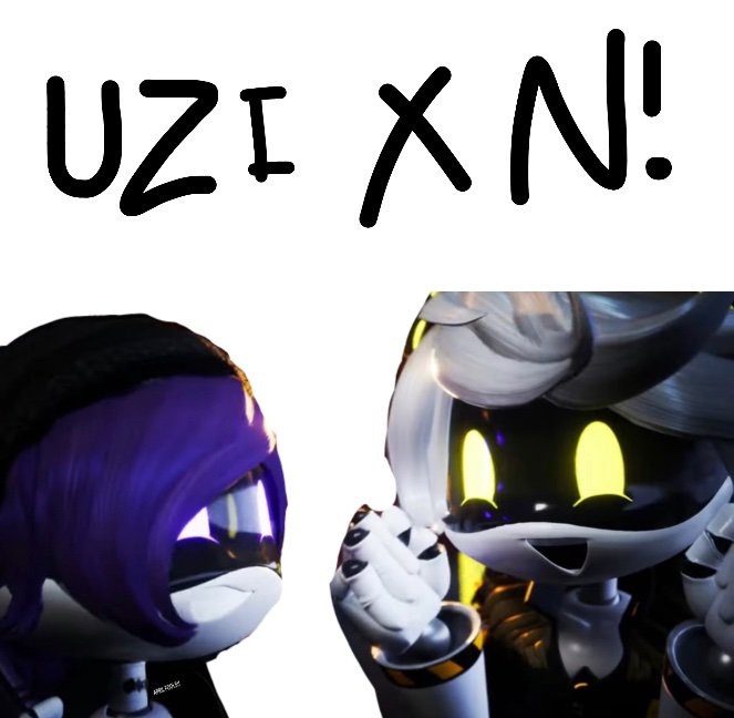 GUYS GLITCH SAID UZI X N IS CANON AND I SHIP IT!! Here's the link ...