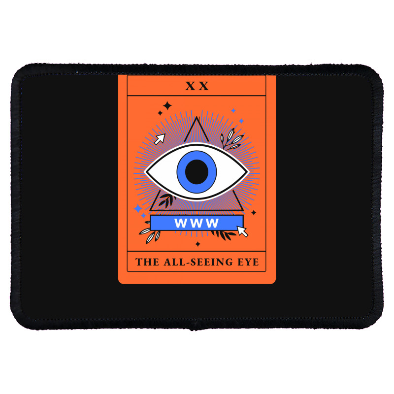 Custom Xxww The All Seeing Eye Rectangle Patch By Custom-designs ...