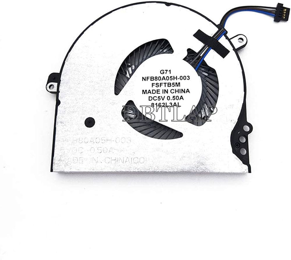 Amazon.com: DBTLAP CPU Fan Compatible for HP Pavilion 15-CK 14-BK ...