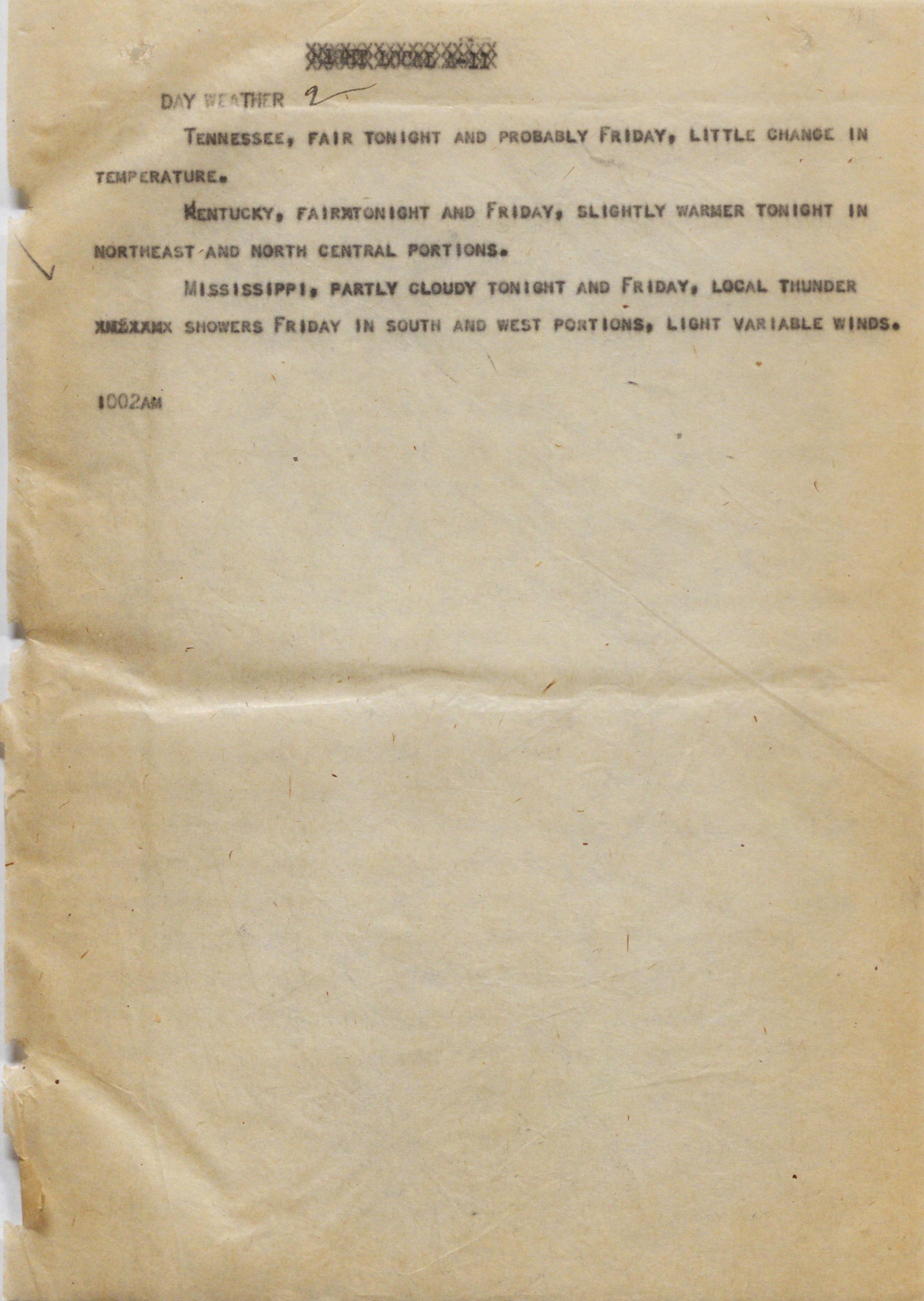 Associated Press, Washington, D.C., Bureau News Dispatches: 1927 ...