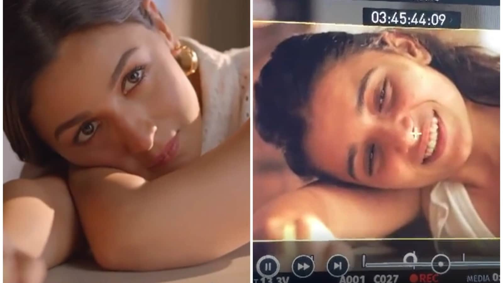 Alia's body double posts behind-the-scenes videos from ads with ...