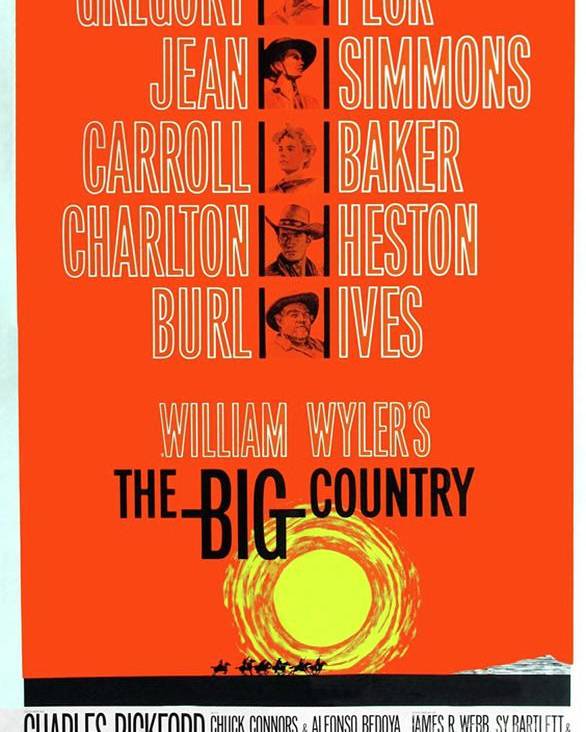 vintage Classic Movie Posters, The Big Country Poster by Esoterica ...