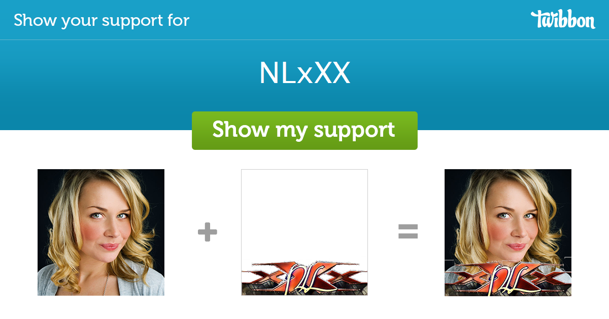 NLxXX - Support Campaign | Twibbon