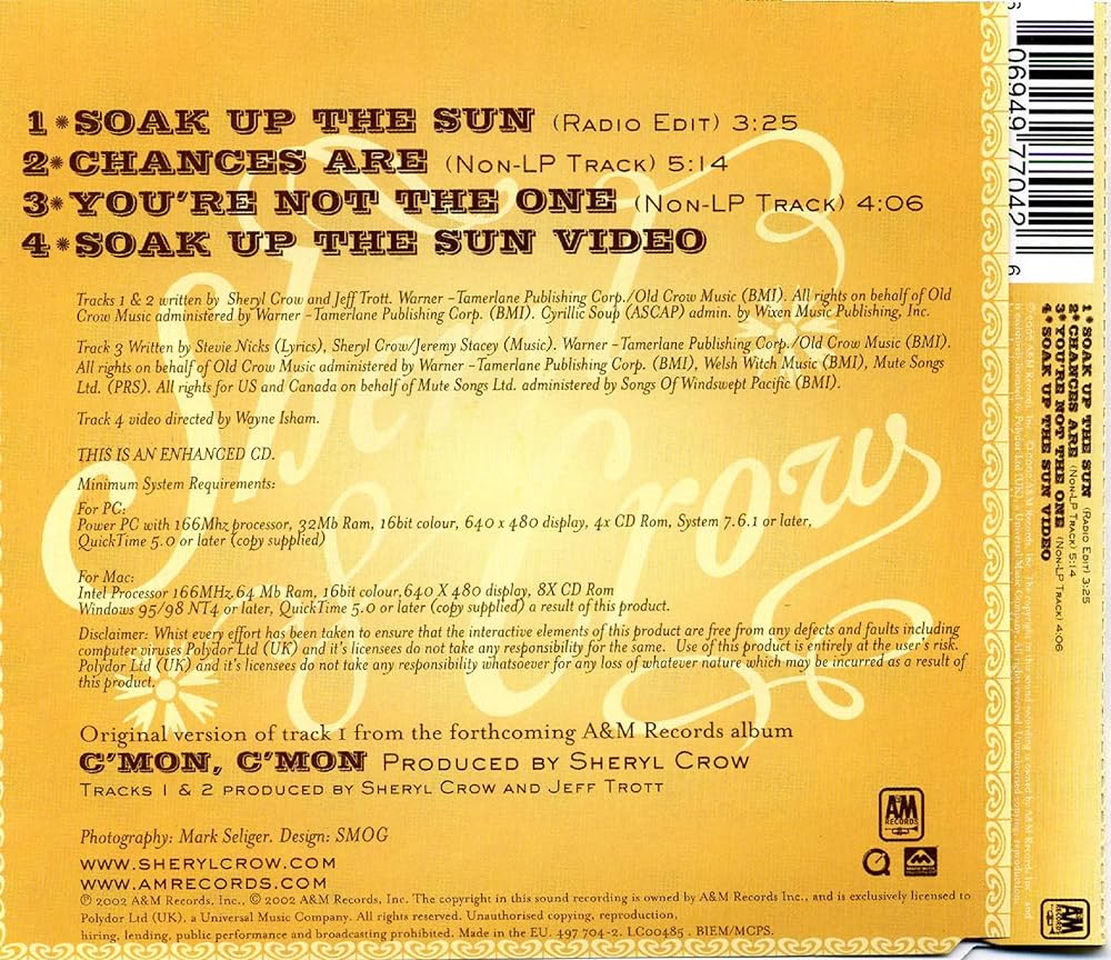 Amazon.com: Soak Up the Sun 1 - England: CDs & Vinyl