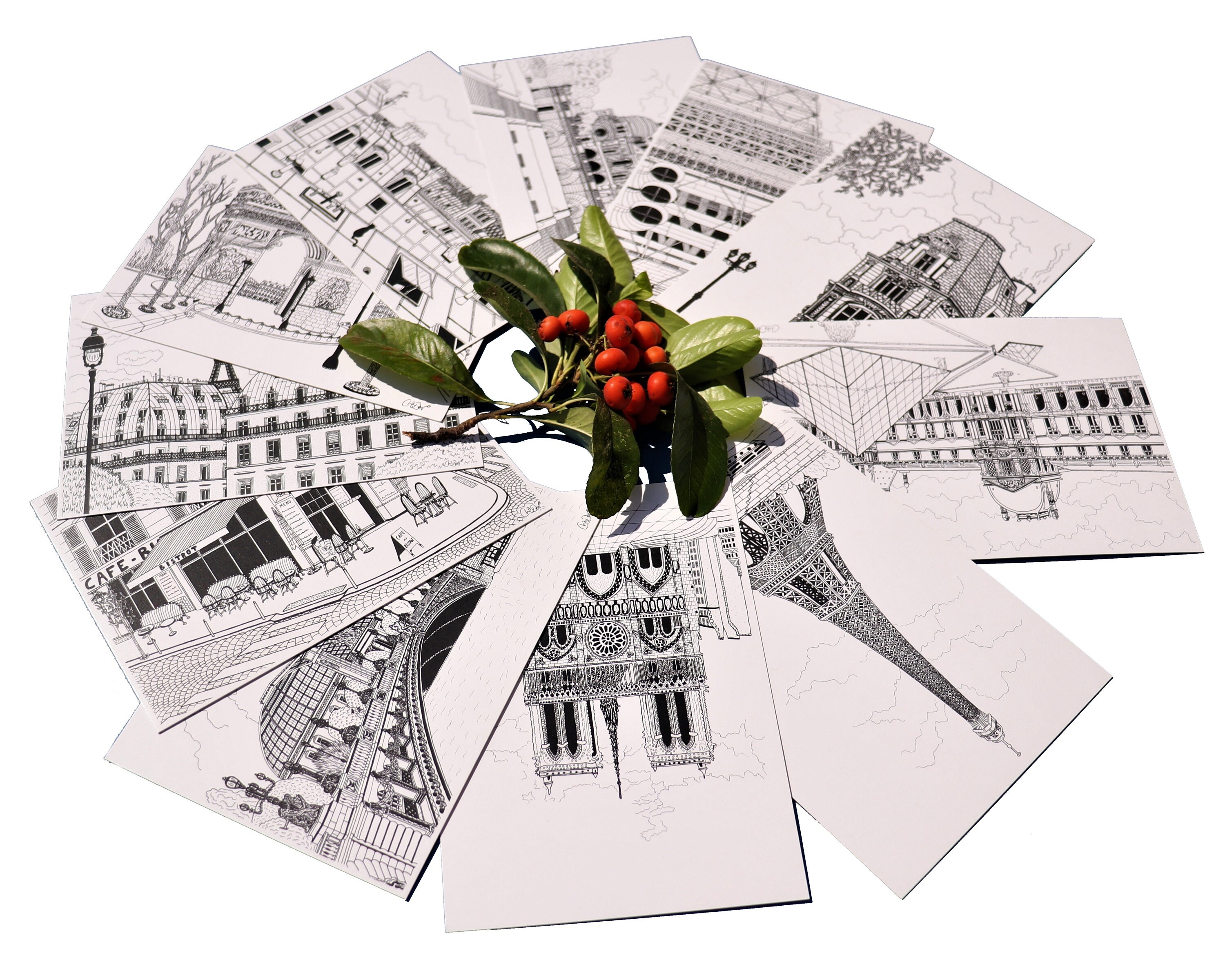 Pack of 11 Original Postcards With 57% Discount PARIS Gallery ...