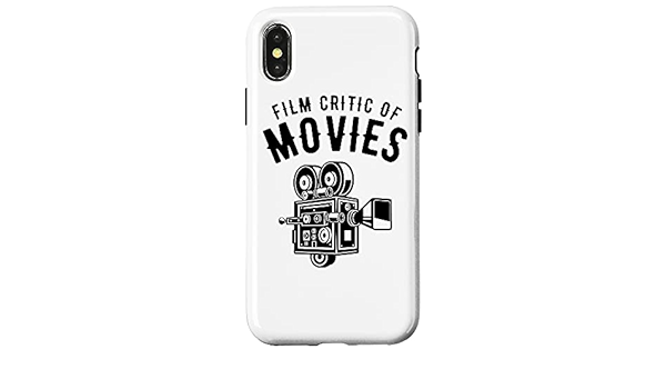 Amazon.com: iPhone X/XS Film Critic Of Movies - Funny Movie Lover ...