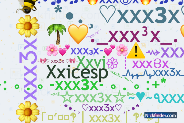 Nicknames for Xxx3x: Xxvi, Xxx3