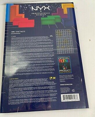 NEW❤ NYX x TETRIS 80 Pan Artistry Eyeshadow Palette Limited ...