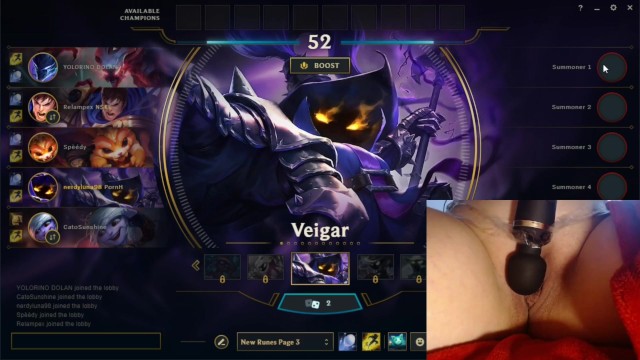 OMG! Playing with my Vibrator on the Highest Setting! League of ...