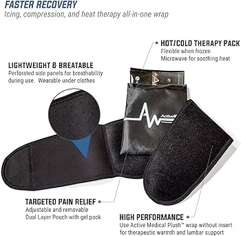 Amazon.com: ActiveWrap Knee Wrap for Right or Left Knee, XX-Large ...