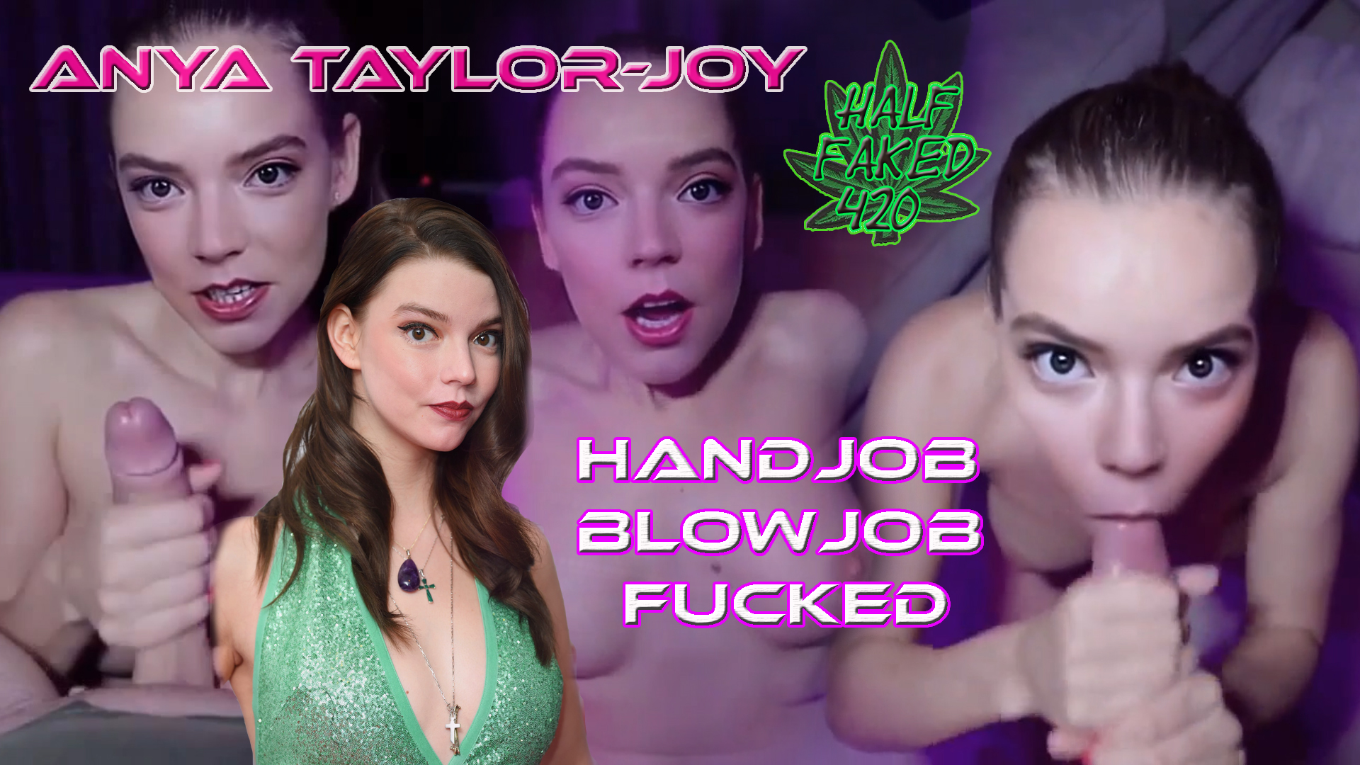 Anya Taylor-Joy - Blowjob, handjob & fucked | FAKE DeepFake Porn ...