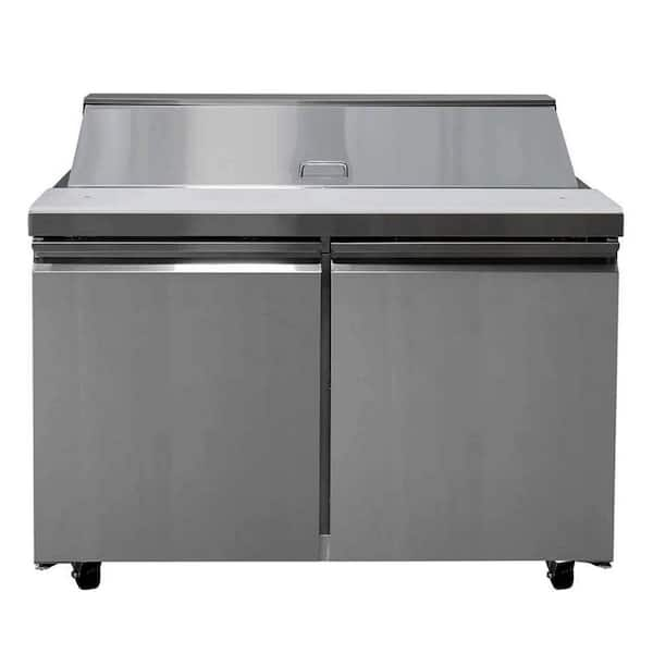 Cooler Depot 60.25 in. W 15 cu. ft. Commercial Food Prep Sandwich ...