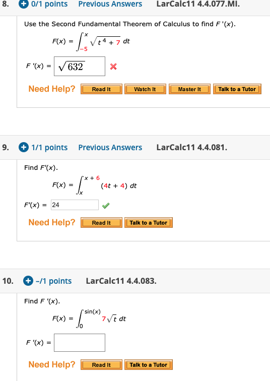 Solved 8. LarCalc11 4.4.077.MI. 0/1 points Previous Answers ...