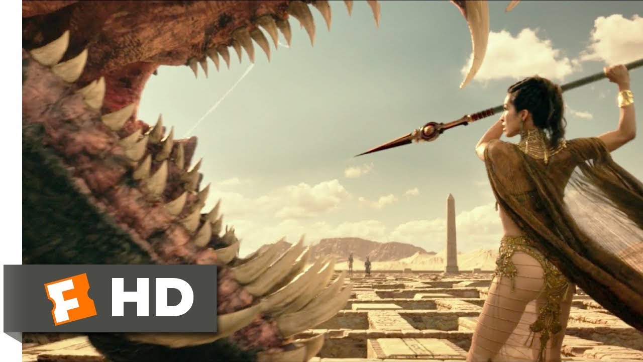 Gods of Egypt (2016) - The Goddess & The Giant Snakes Scene (5/11 ...