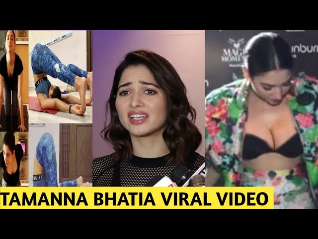 Tamanna Bhatia Shocking Reaction On His Viral Se*X Video | Tamanna ...