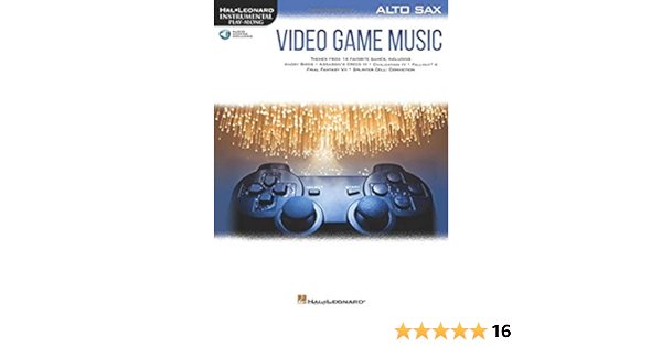 Video Game Music for Alto Sax: Instrumental Play-Along Series ...