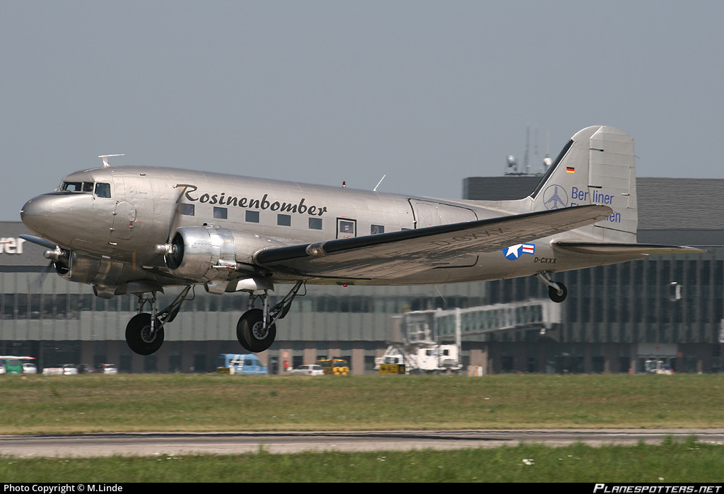 D-CXXX Air Service Berlin Douglas C-47B Photo by M.Linde | ID ...