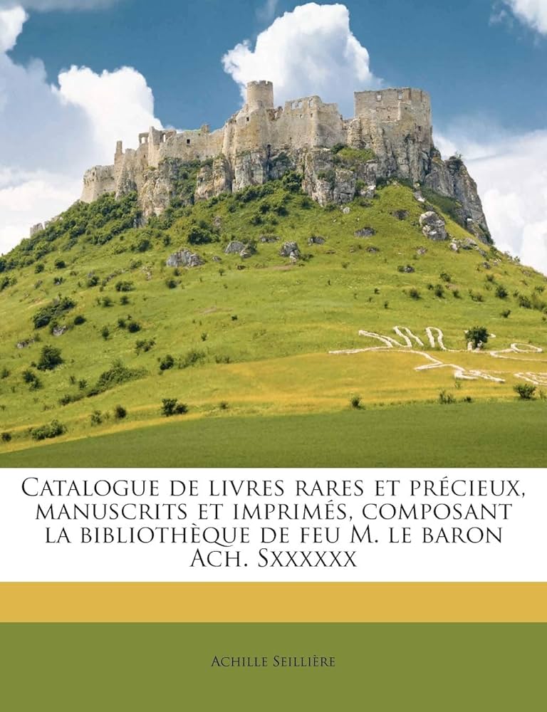 Amazon.com: Catalogue de Livres Rares Et Précieux, Manuscrits Et ...