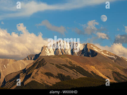 Fisher Peak, a mountain in Kananaskis in the Canadian Rocky ...