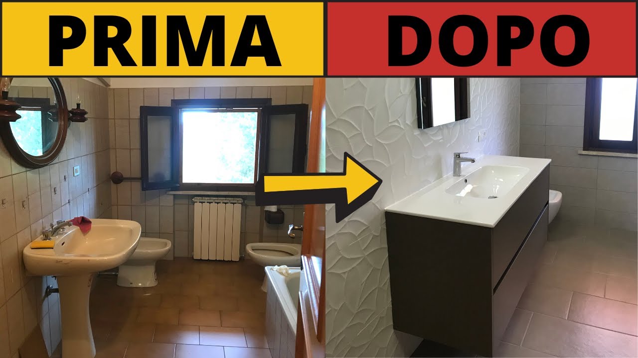 Italian Bathroom renovation in 7 minutes (Timelapse) - YouTube