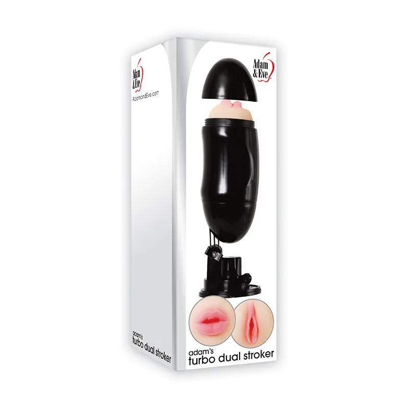 Adam &Eve -Adam's Turbo Dual Stroker Hands Free Suction ...