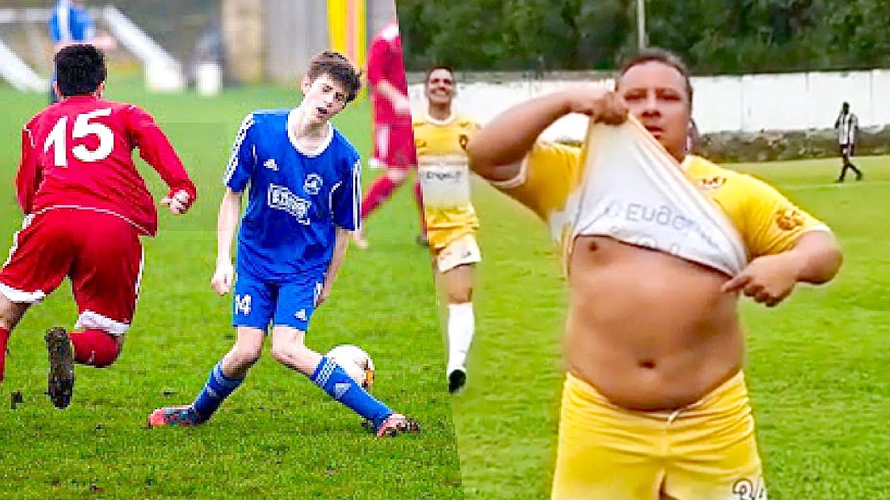 Amateur Football Funniest Moments - YouTube