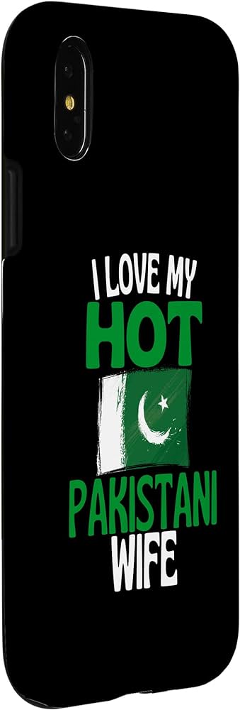 Amazon.com: iPhone X/XS I Love My Hot Pakistani Wife Funny ...