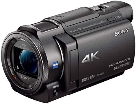 Amazon.com : Sony 4K HD Video Recording FDRAX33 Handycam Camcorder ...