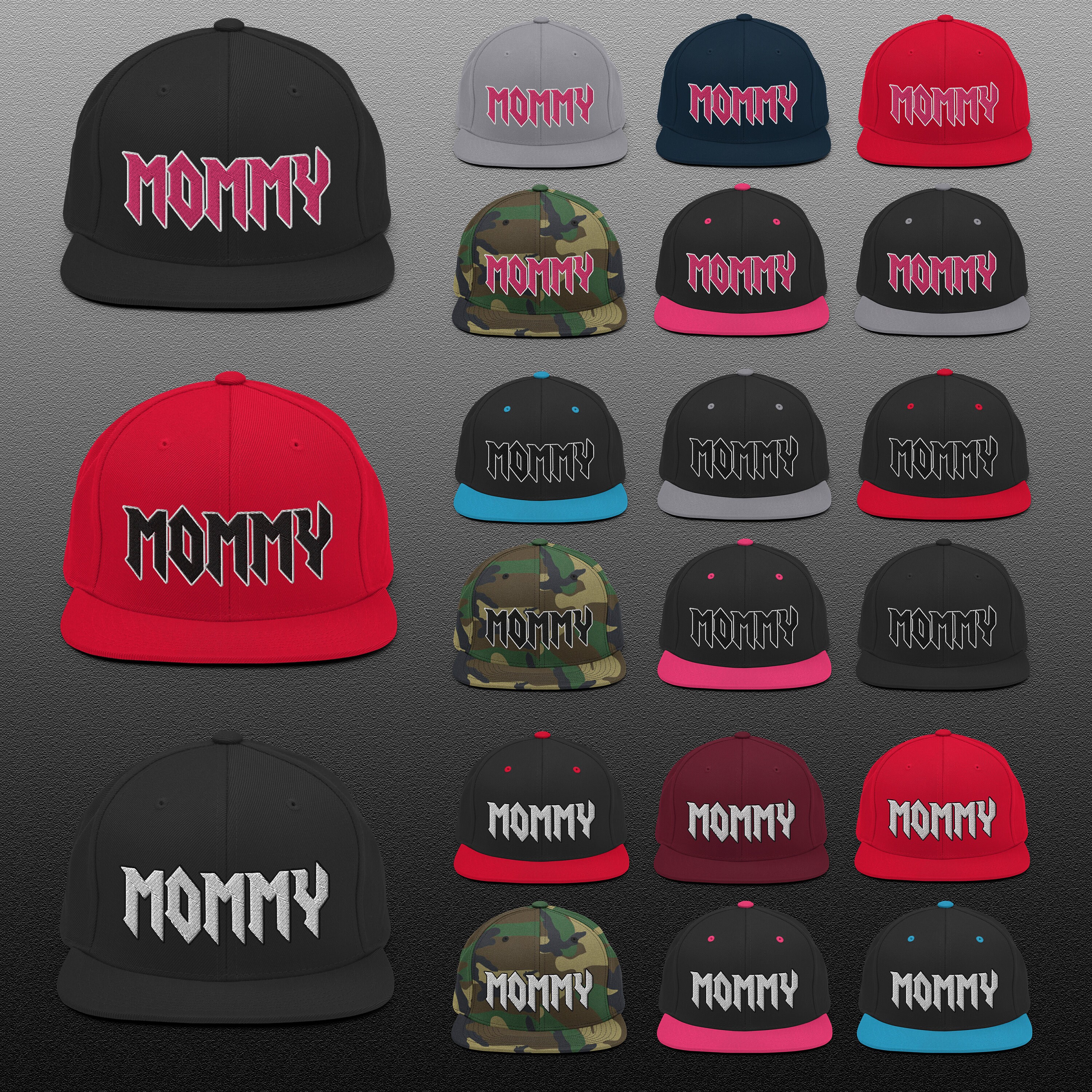 MOMMY Snapback Hat Mother's Day Hat Mothers Day Gift - Etsy