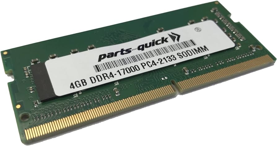 parts-quick 4GB Memory for HP Envy Notebook 15-asxxx Series DDR4 ...