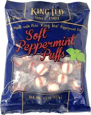 Soft peppermint puffs