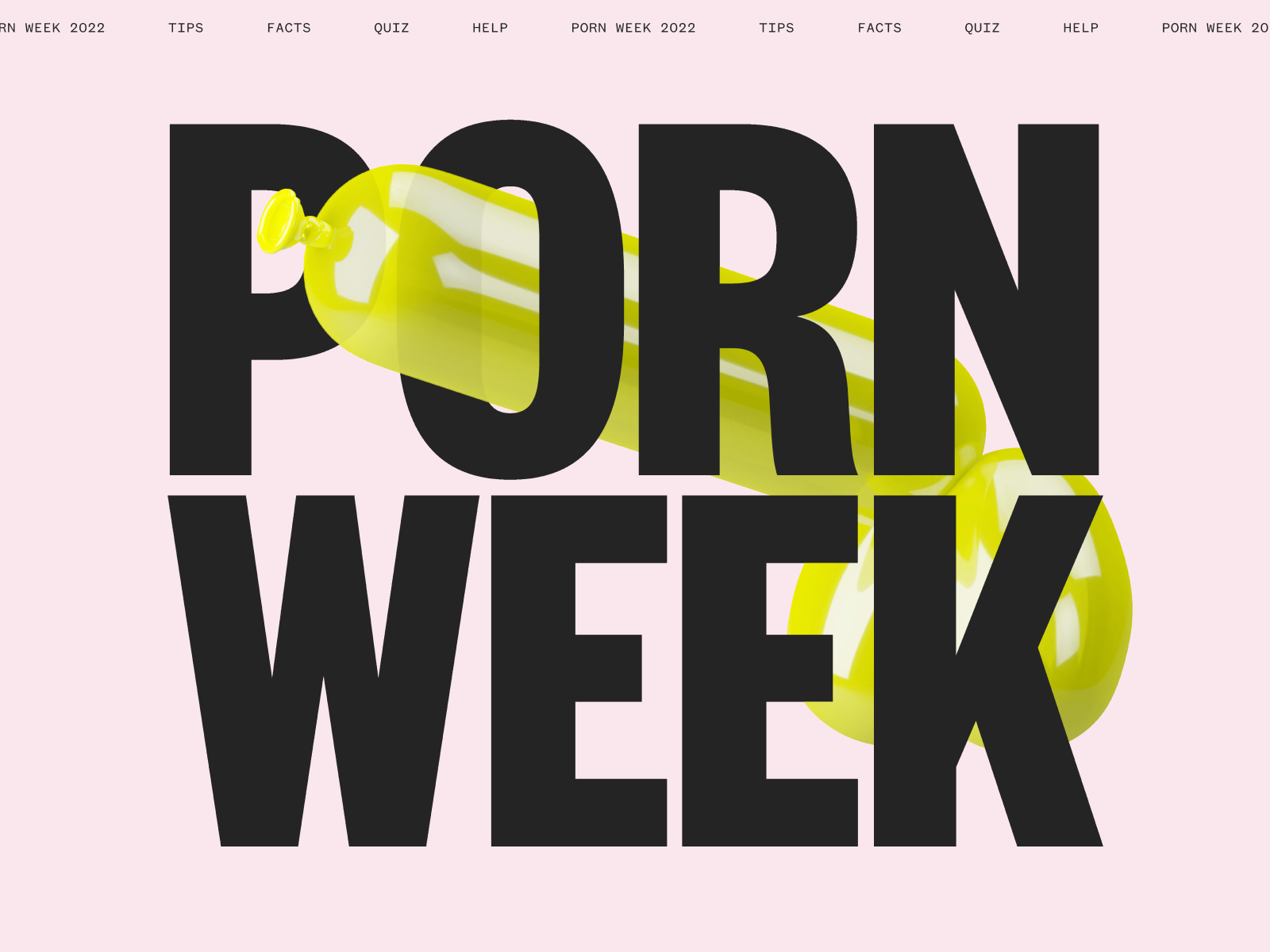 Porn Week - Awwwards SOTD