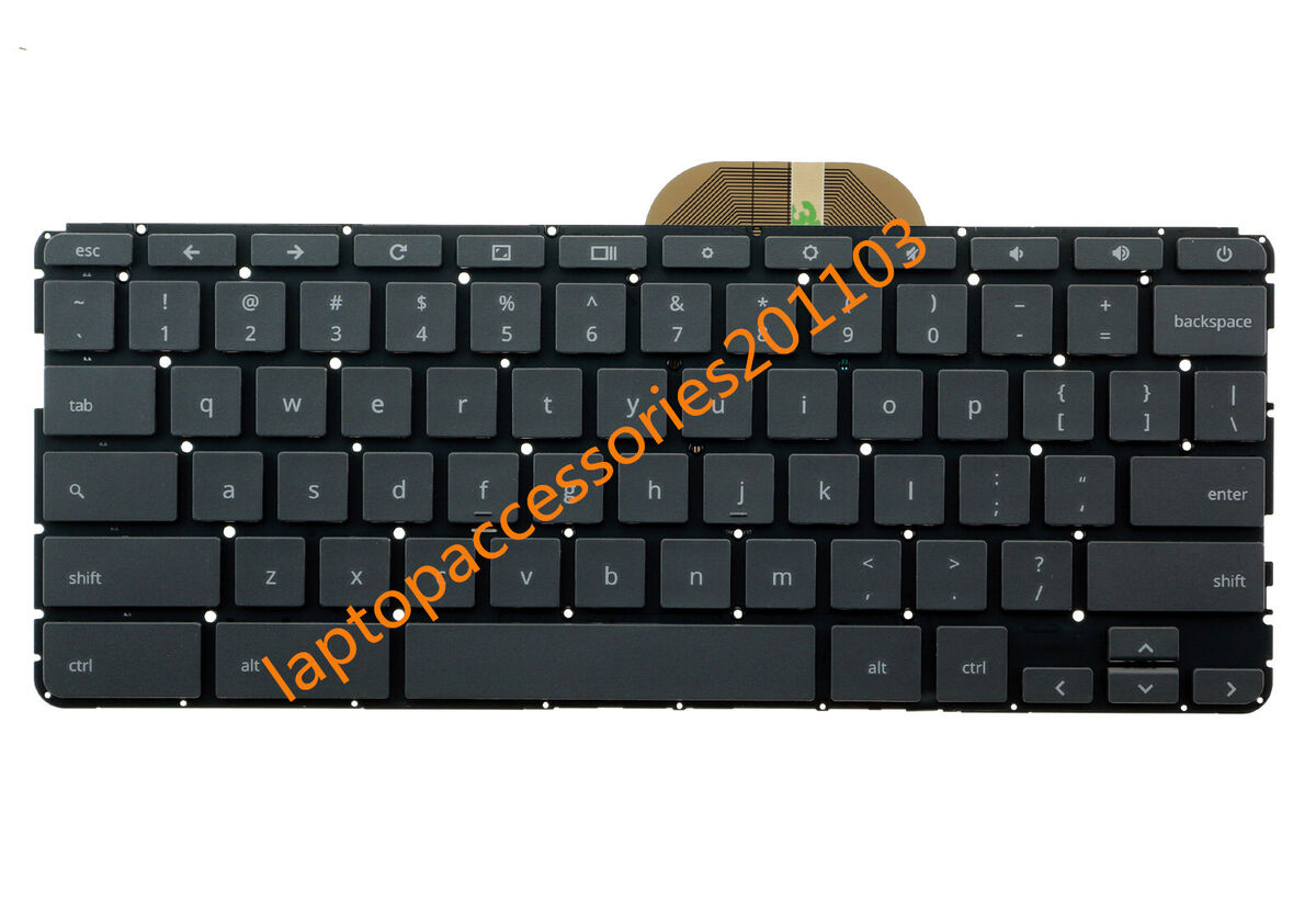 New for HP Chromebook 14-CA 14-CAxxx 14-CA060NR laptop US Keyboard ...