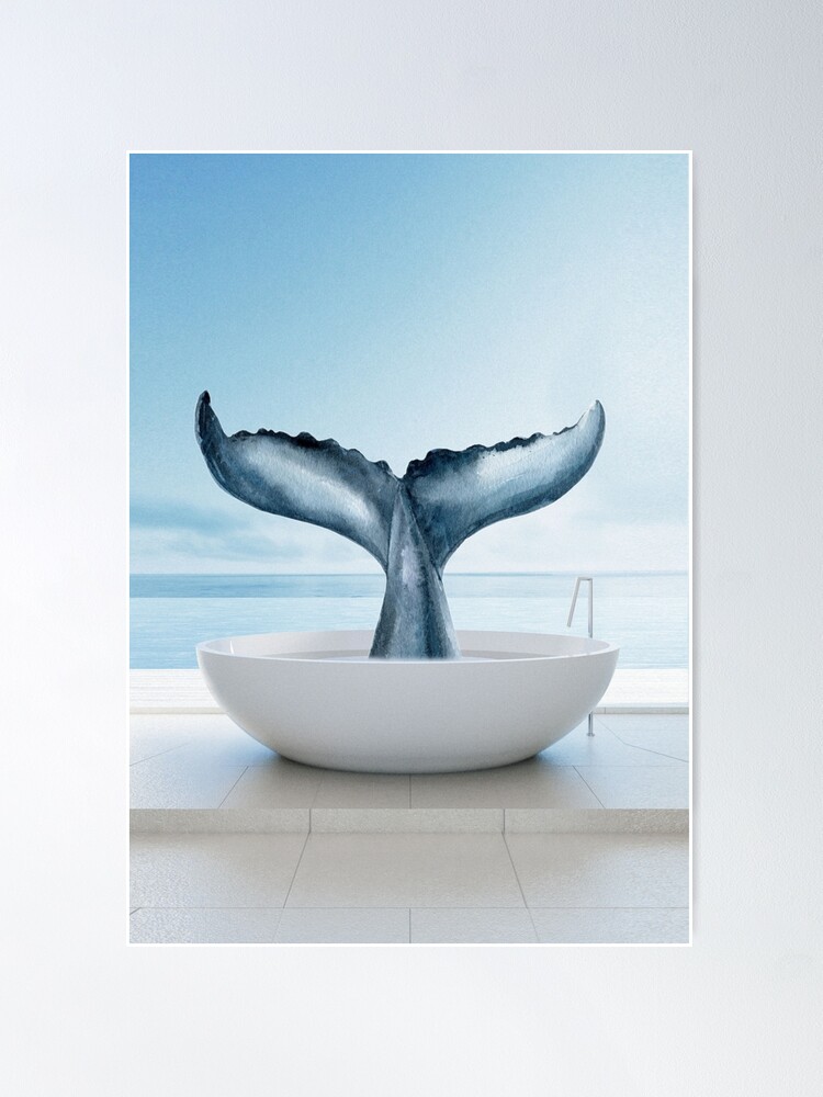 Whale on Baththub